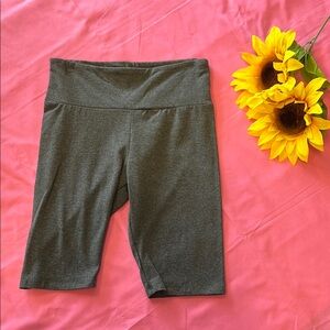 Women's Gray Biker Shorts
